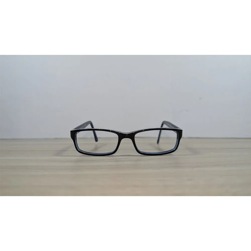 Wrangler W122 NAV Eyeglass Frames Blue 51-17-135 Full Rim No Lenses